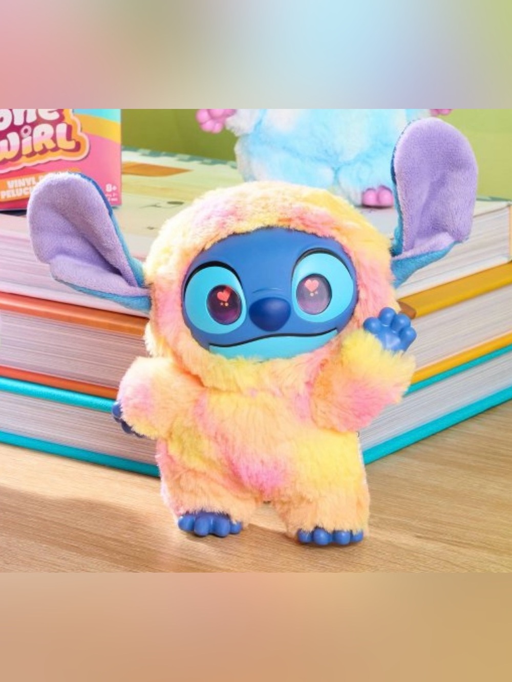 Happy Haul Disney Stitch Snow Cone Swirl Vinyl-Face Plush Blind Box 5"